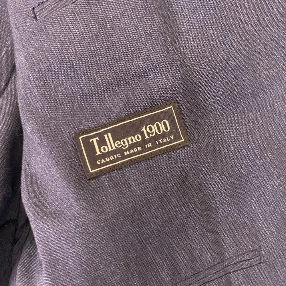 J.Crew Ludlow Traveler Blazer Men's Size 40S Navy Blue 100% Wool *Flaw*